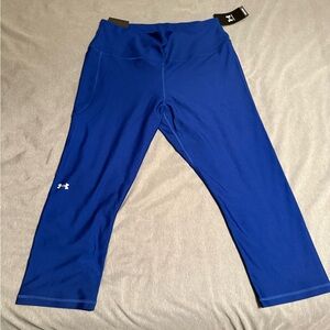 Under Armour Royal Blue Athletic Capris